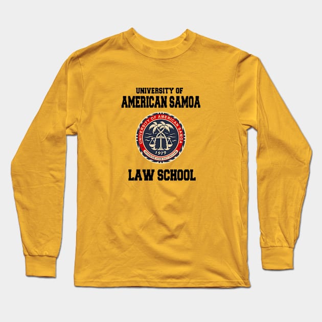 Samoa Law School Logo Long Sleeve T-Shirt by arinhawana